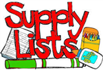 Supply List 
